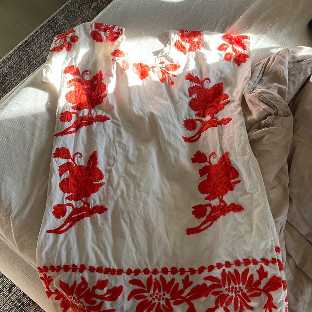 Vtg handmade mini coverup